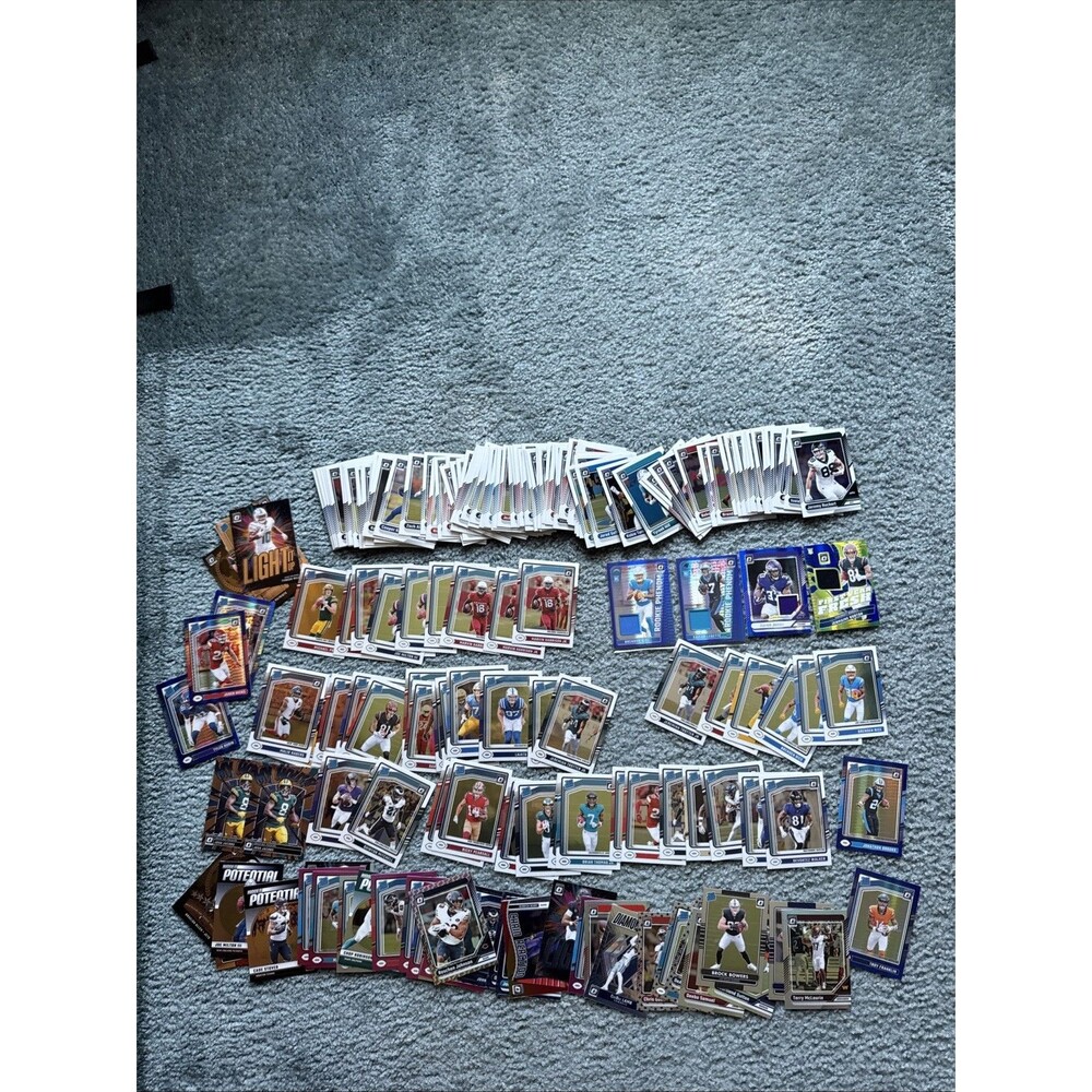 2024 PANINI DONRUSS OPTIC NFL 196 CARD LOT INSERTS/ROOKIES/BASE + More!